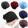 2pcs New Baby Hat Scarf Set Boys Girls Hip Hop Cap Autumn Winter Soft Elastic Beanie Hats Cotton Newborn Bonnet Warm Accessories 2