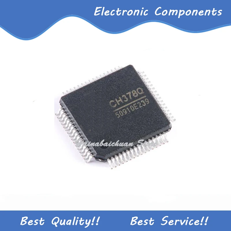 

2 Pcs/Lot CH378Q LQFP64 New and Original In Stock