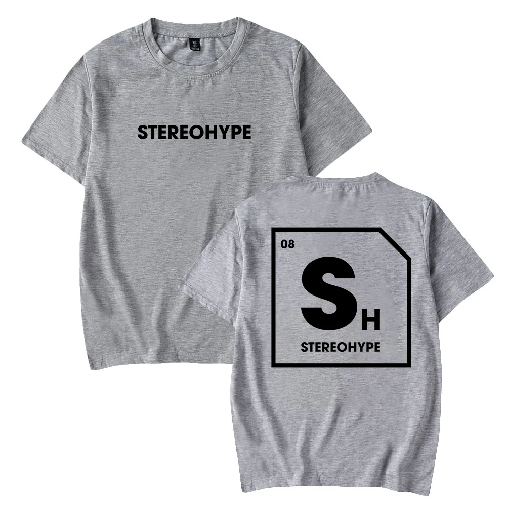 James Hype Stereohype T-shirt Crewneck Short Sleeve Tee Men