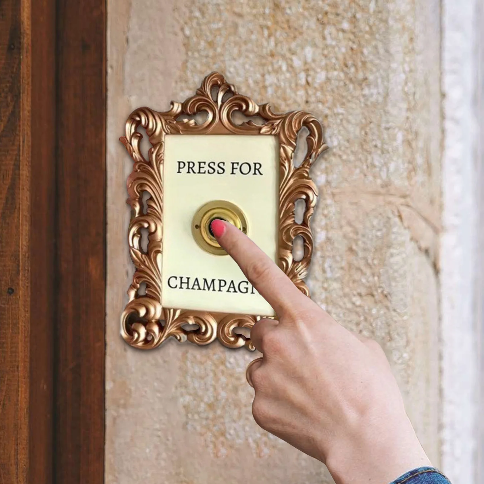 Akatva Decorative Doorbell Button Finest Bell Push Button - Etsy