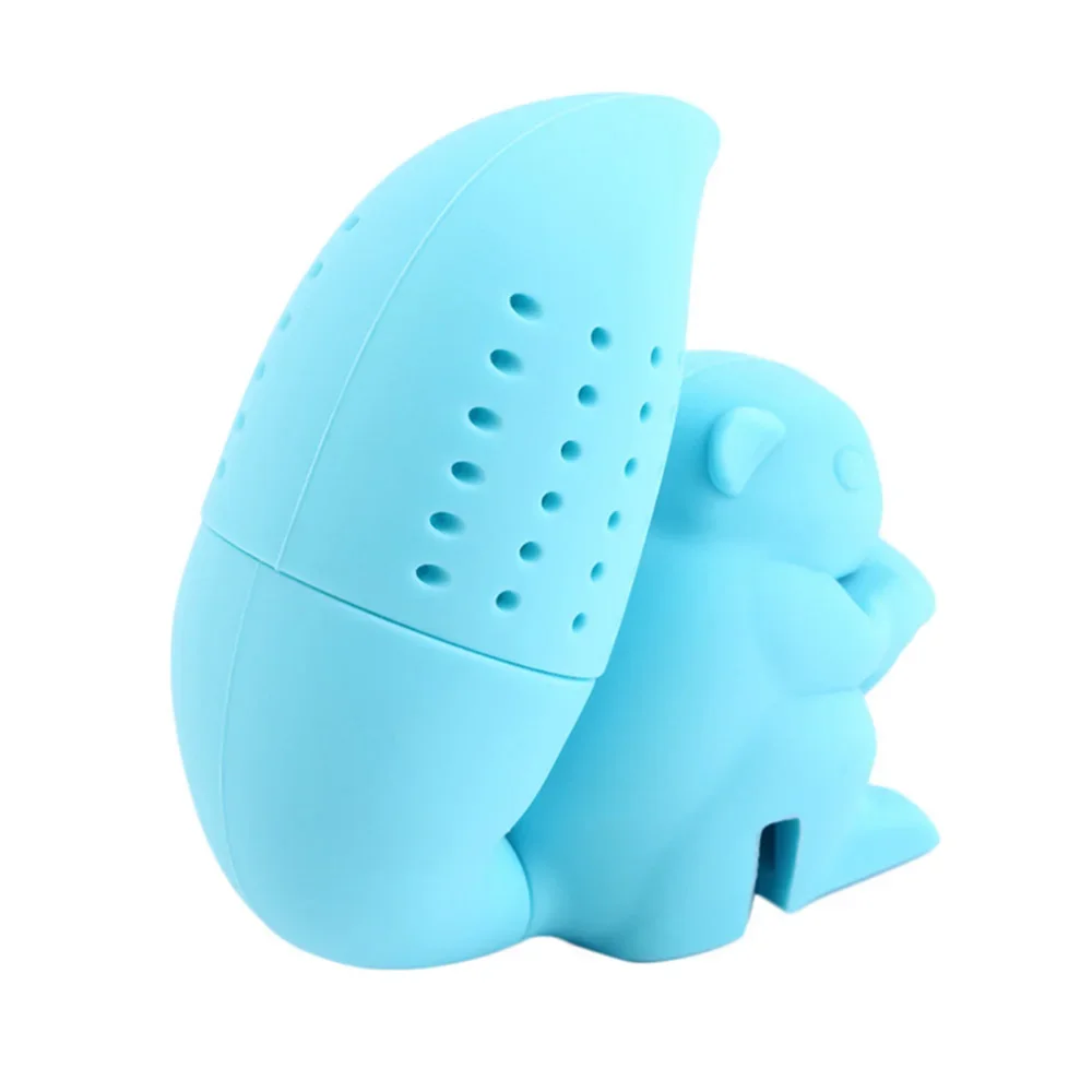 Squirrel Tea Infuser Stainless Steel Tea Ball Leaf Strainer for Brewing Device Herbal Spice Filter Kitchen Tools