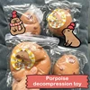 Cute Cartoon Capybara Mochi Pinching Toy Squishy Toy Slow Rebound Decompression Toys Stress Release Hand Relax Gifts 4