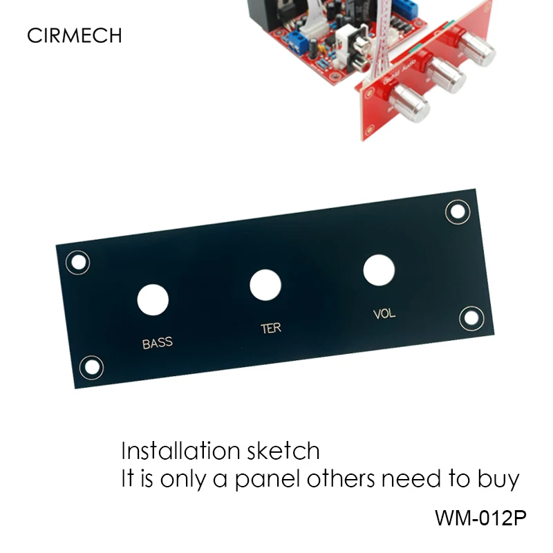 CIRMECH TDA2030A or LM1875 2.1 amplifier panel
