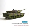 RC TANK 1/16 German Leopard 2A6 Main Battle Tank Toy Full Metal World War II Tank Chariot with Smoke Sound Set Tank Toy RTR 2