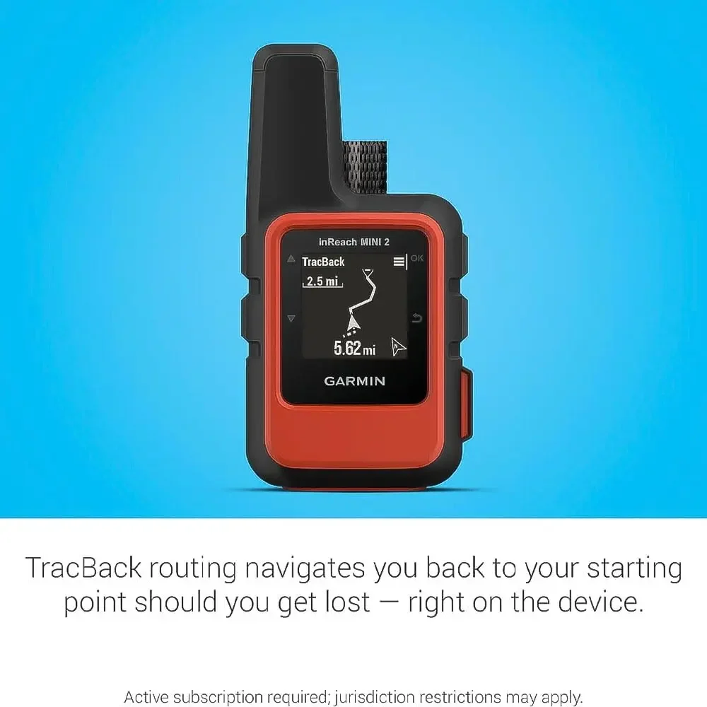 中古美品 GARMIN inReach Mini 2 携帯圏外 衛星SOS発信器（Garmin 