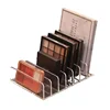 7-Compartment Transparent Makeup Organizer for Eyeshadow Palette and Cosmetics, Vanity Table and Bathroom Countertop Storage Box 6
