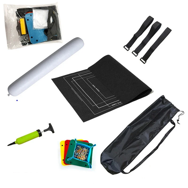 Professional Puzzle Roll Mat Blanket Felt Mat up to 1500/2000/3000 Pieces Accessories Puzzle Portable Travel Storage Bag 2