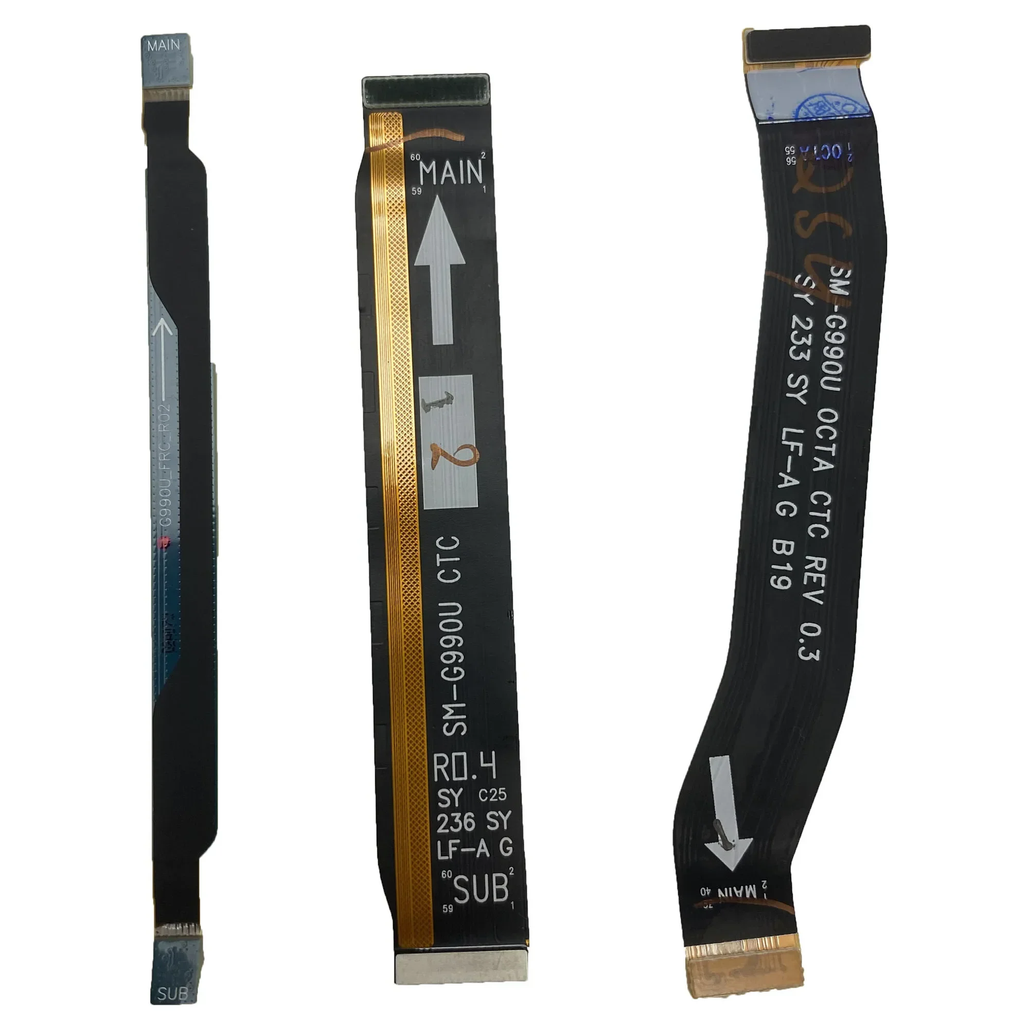 Mobile Motherboard Cell Phone Parts Cell Phone Signal Booster Antenna For Samsung S21 FE G990E G990U G990N G990B NFC Wireless Charge Signal LCD Main Antenna Microphone Board Dock 5G mmWave Cable