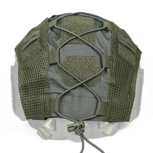 Camouflage Helmet Cover For Ops-Core PJ/BJ/MH Fast Helmet Cover Tactical Militar Hunting CS Wargame Outdoor Sport - Image 4