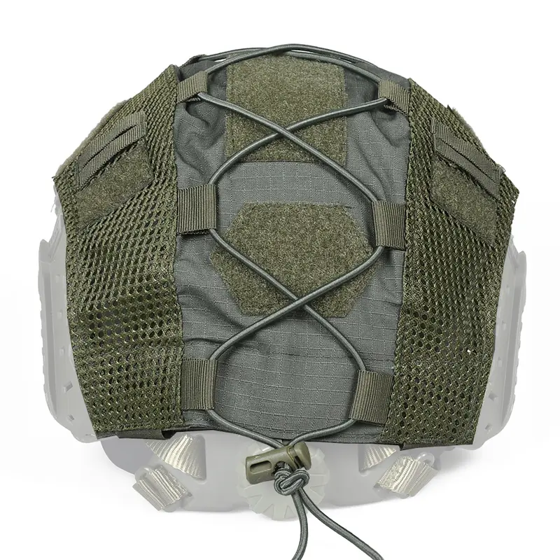 Camouflage Helmet Cover For Ops-Core PJ/BJ/MH Fast Helmet Cover Tactical Militar Hunting CS Wargame Outdoor Sport - Image 4