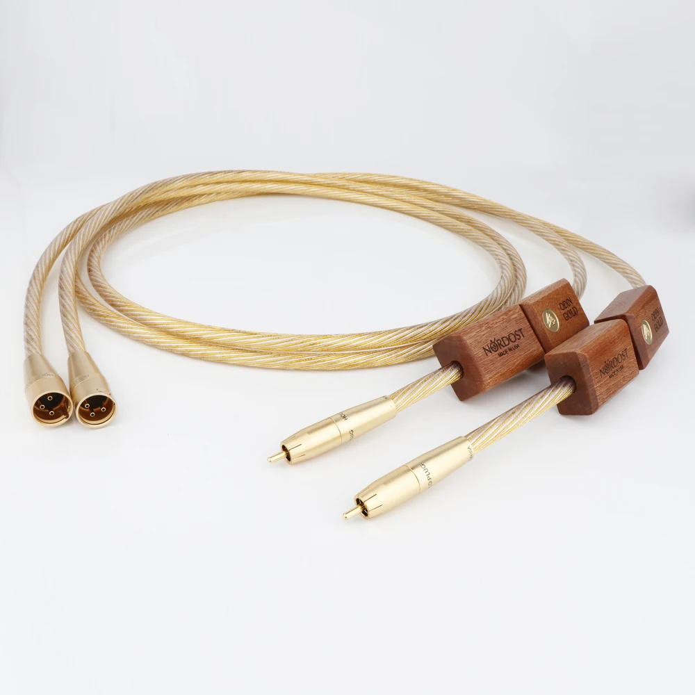 Nordost-cabo de Áudio Rca Banhado a Ouro Rca Xlr Plug para cd e Dvd Player Odn2 Ofc Super Referência Odin 8n - Image 6
