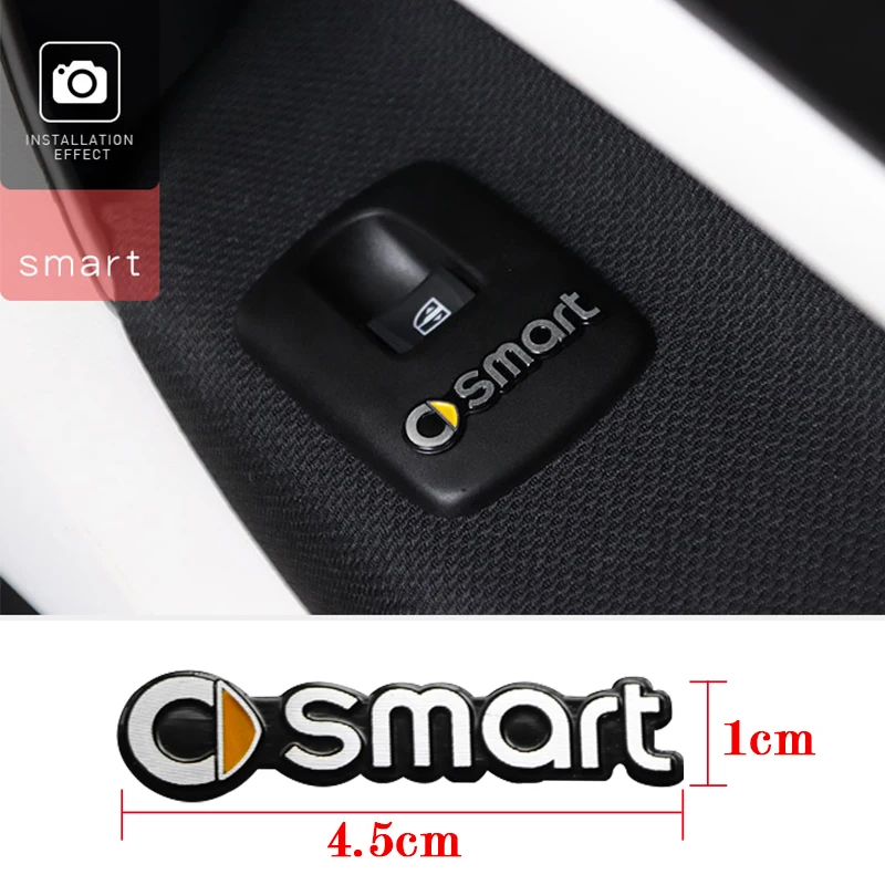 NICKAL Auto Porta Telefono Cellulare, per Smart 453 451 Fortwo Forfour