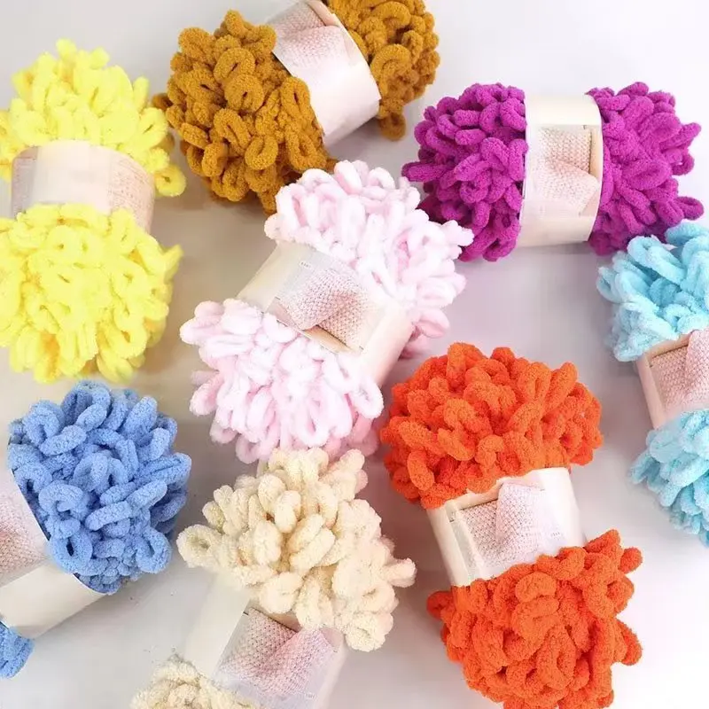 100g100g Hand-woven Yarn Soft Warm Anti-pilling for Hand-Knitting Coat Scarf Pillow Blanket Cushion Bag 3