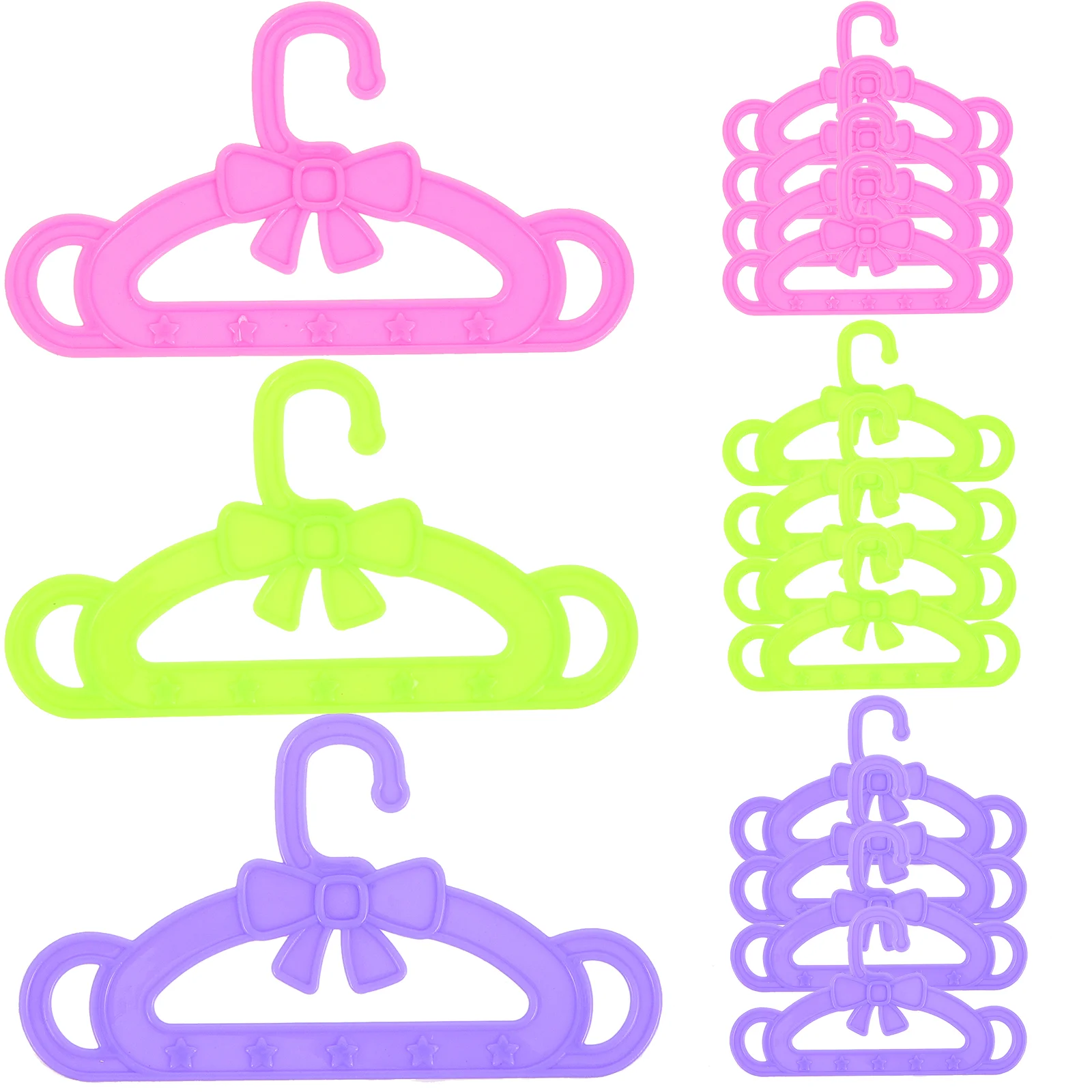 

15Pcs Clothes Dress Hangers Accessories Baby Kids Girls Gifts Toys