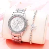 Women Brand Watches 2024 Luxury Rose Gold Simplicity Digital Design Ladies Quartz Watch Business Women Watch Steel Strap Female 1
