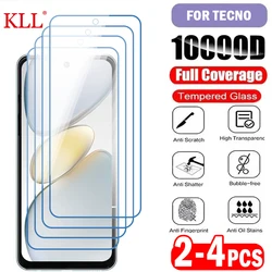 Premium Full Cover Transparent Tempered Glass Screen Protector (2 - 4 Pack) for 2 piece