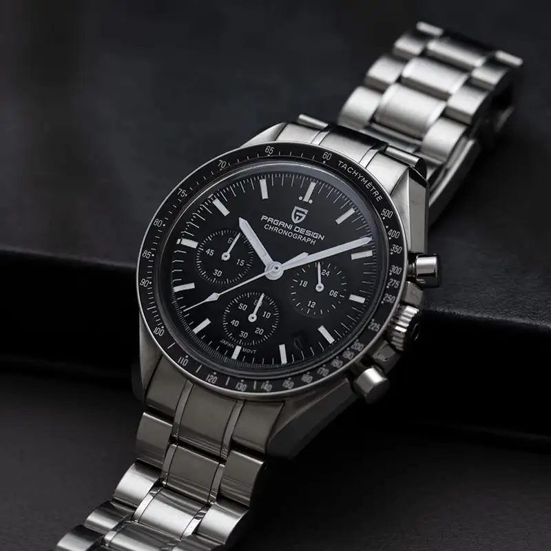 PAGANI DESIGN 2026 New Men's Watches Top Luxury Quartz Watch For Men Auto Date Speed Chronograph AR Sapphire Mirror Wrist watch - Image 6