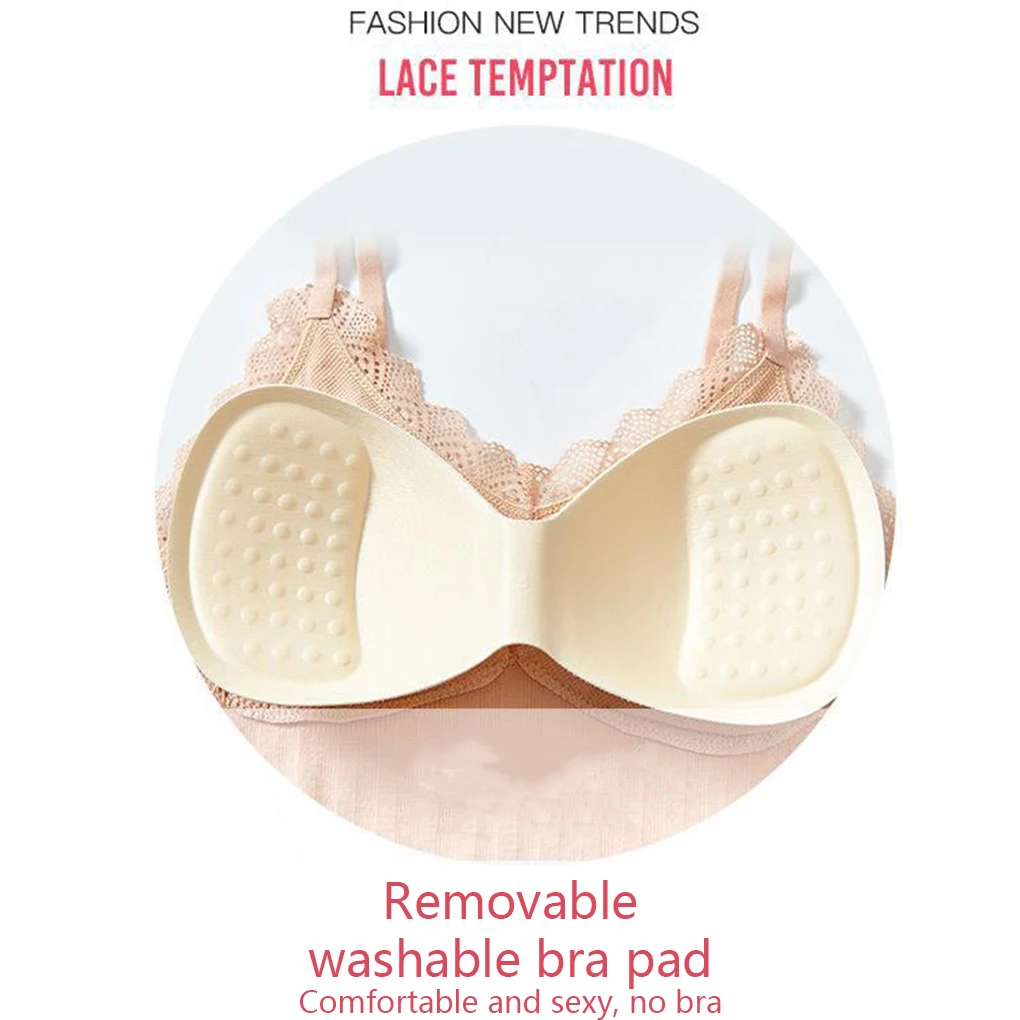 Women Thermal Underwear Lace Tank Tops Breathable Female Vest Bra Padded Camisole Adjustable Strap Sleepwear Nightwear Women Thermal Underwear Lace Tank Tops Breathable Female Vest Bra Padded Camisole Adjustable Strap Sleepwear Nightwear