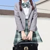 Japanese Jk Uniforms Students 13 Colors Red/Pink/Black Blazer High School Jacket Girls College Style Autumn Suit School Uniforms 6