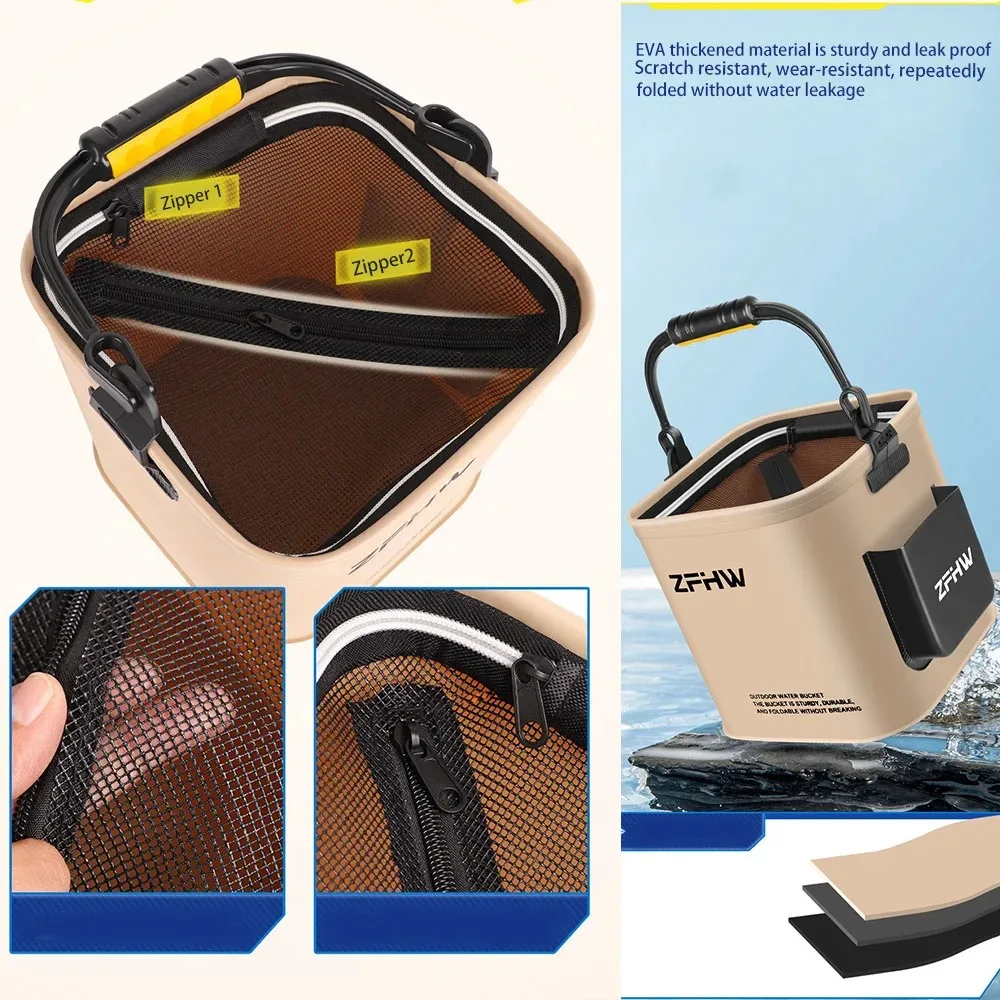 Fishing Tackle Storage Bucket 3