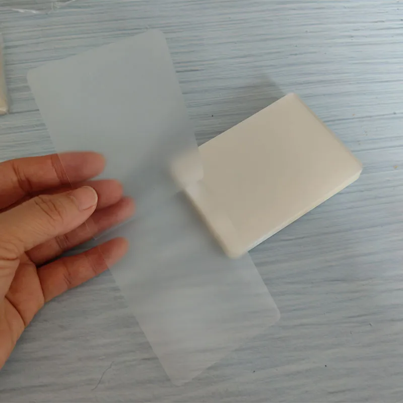 100장 3인치 라미네이팅 필름 PET EVA 플라스틱 필름(사진/파일/카드/그림용 핫 라미네이터 3R용)