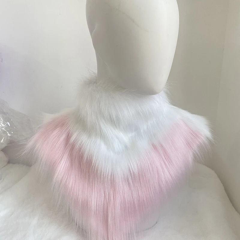 Fursuit Kigurumi Accessories Fur Collar Scarf Head Neck Part