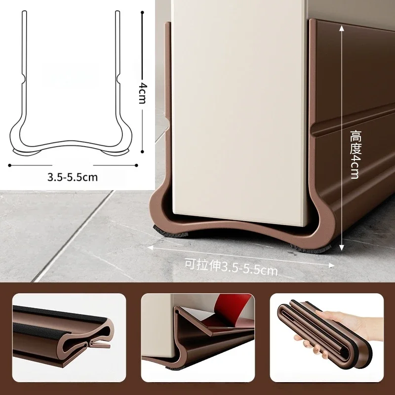 Premium Door Bottom Sealing Strip – Soundproof, Weatherproof, and Dustproof Draft Stopper Tape