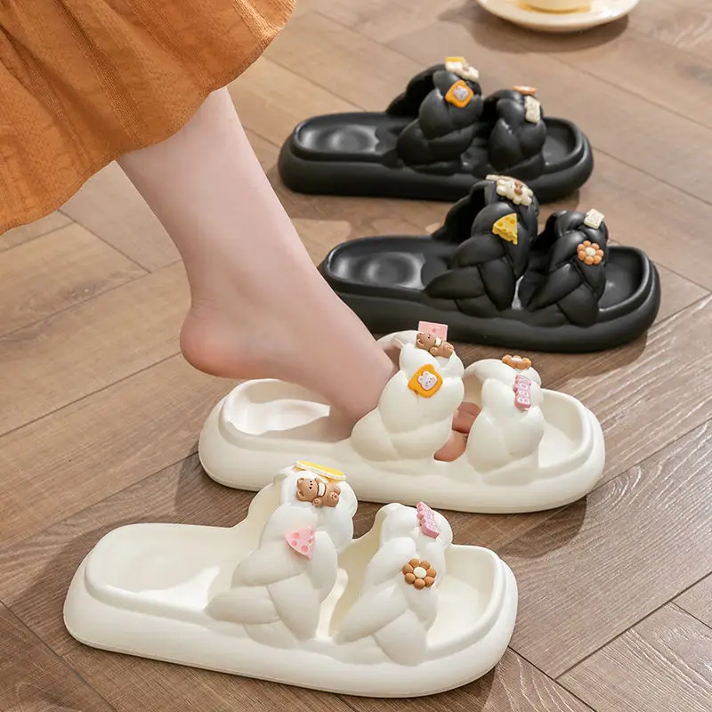 2023 Keep Your Feet Comfortable and Safe Cutesy Cartoon Non-Slip Slippers