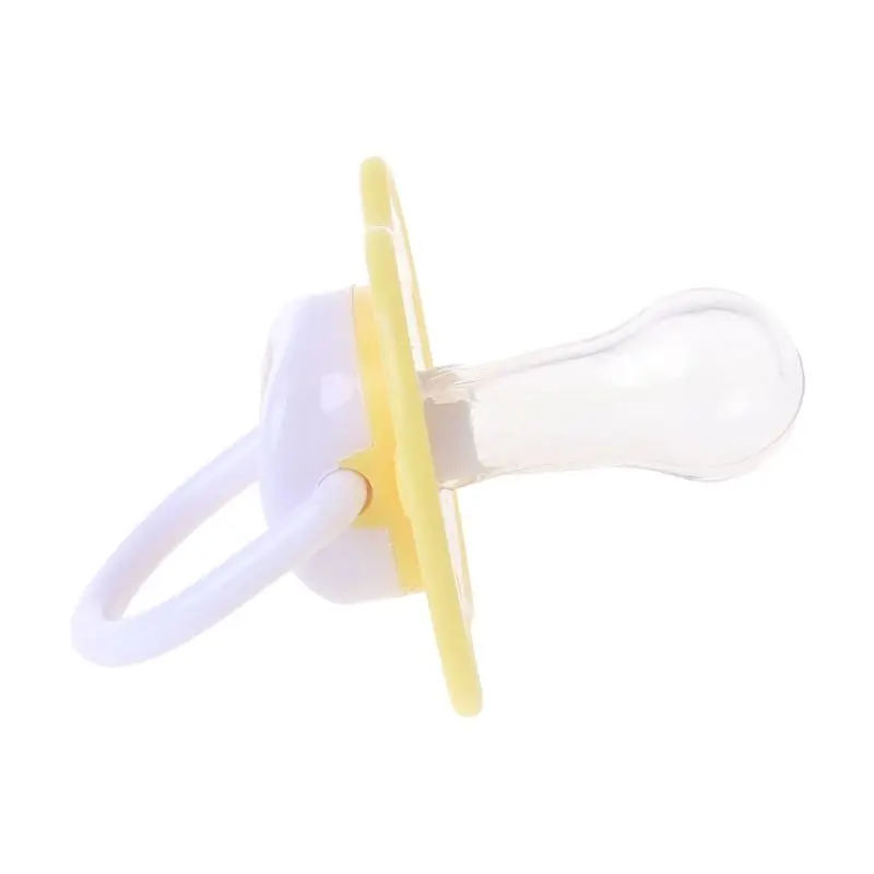 Silicone Pacifier Newborn Baby Soft Silicone Pacifier Nipple Soother Children Care Supplies