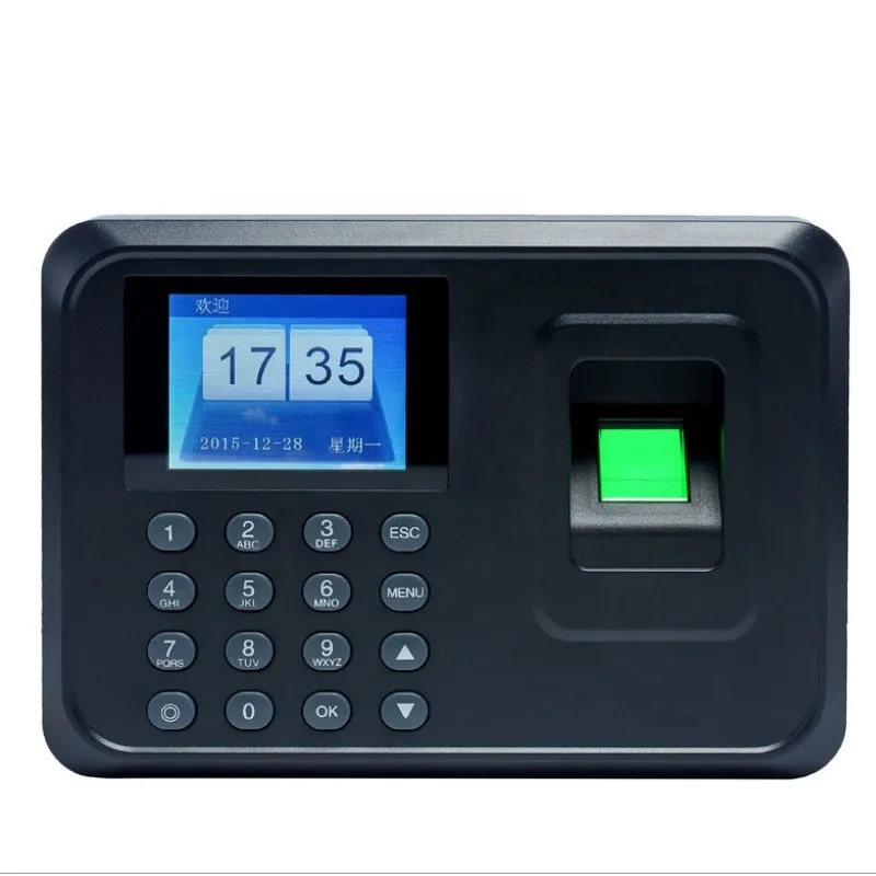 X1 Fingerprint Attendance Machine Intelligent Biometric Fingerprint Time Attendance Machine Time Clock Recorder Device Employee