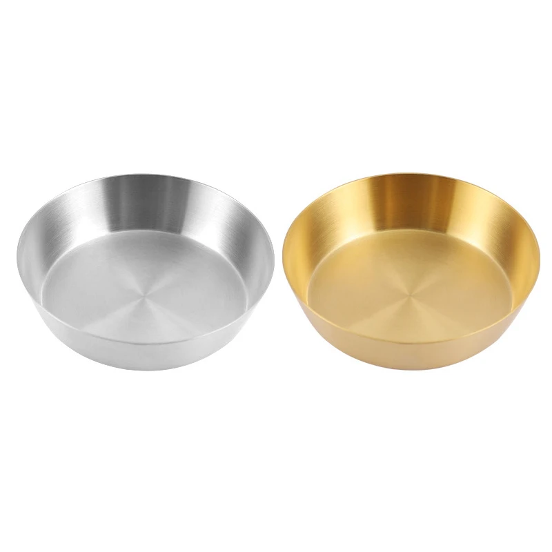 1Pc Stainless Steel Salad Bowl Cooking Plate Household Egg Beating Baking Kitchen Utensil Basin Kimchi Bowl Rice