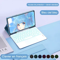 Universal Samsung Tablet Cover with Keyboard and Stand - A7 10.4in (French Package 3)