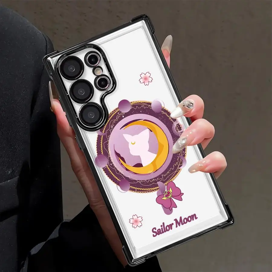 Sailor Moon Cat Manga Soft Phone Cover Case