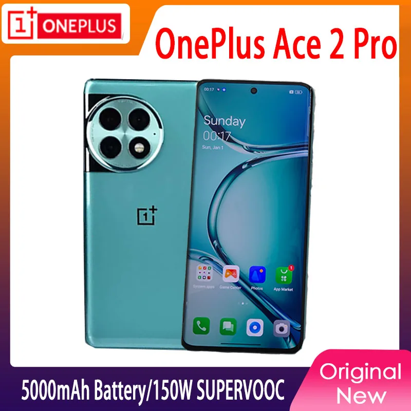  OnePlus Ace 2 Pro Snapdragon 8 Gen 2 6.74" 120 Hz  AMOLED 150W SUPERVOOC 5000mAh Battery 
