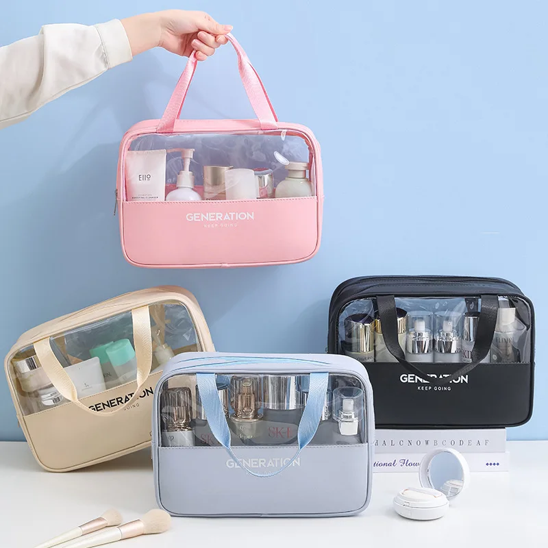 

Professional Small Mini Woman Artist For Storage Transparent Cosmetic Bag Women Makeup Compartments Great Girls Trave Organizer