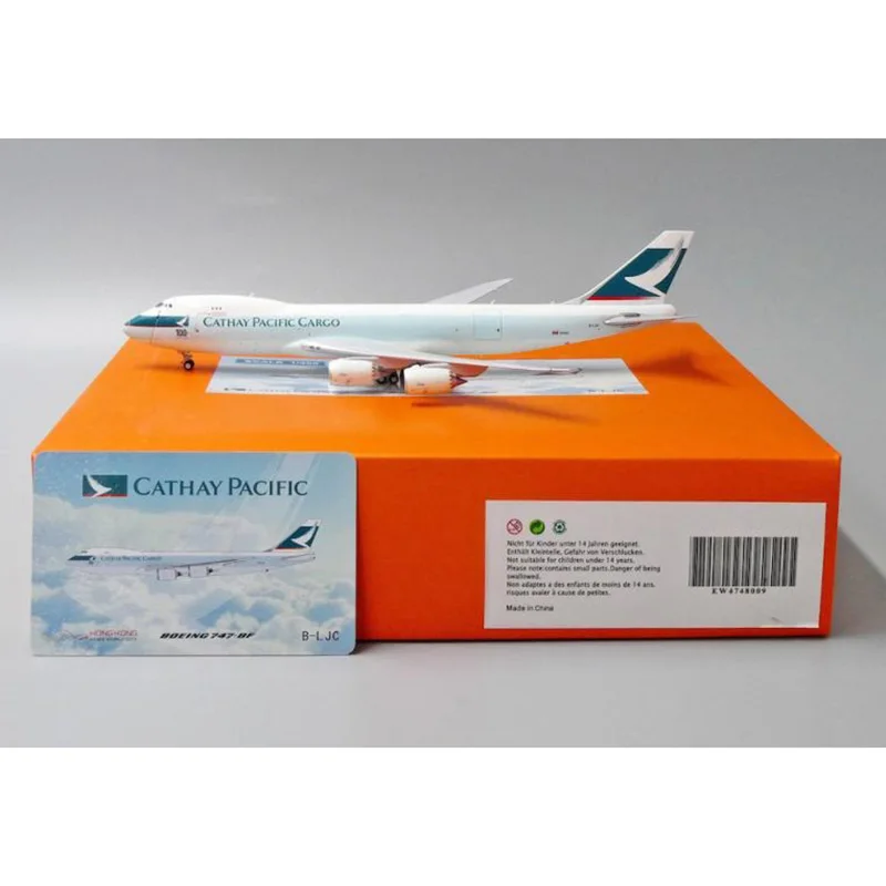 

Diecast 1:400 Scale Cathay Pacific B747-8F B-LJF Alloy Aircraft Model Collection Souvenir Display Ornaments Toy