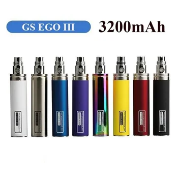 5 batería ecig gs ego 3200mah 3200 Hilo vaporizador pluma mah capacidad e cigarrillo vape vaper vs ego batería_5 piezas original gs ego 3200mah ecig batería 3200 hilo vaporizador pluma mah capacidad t