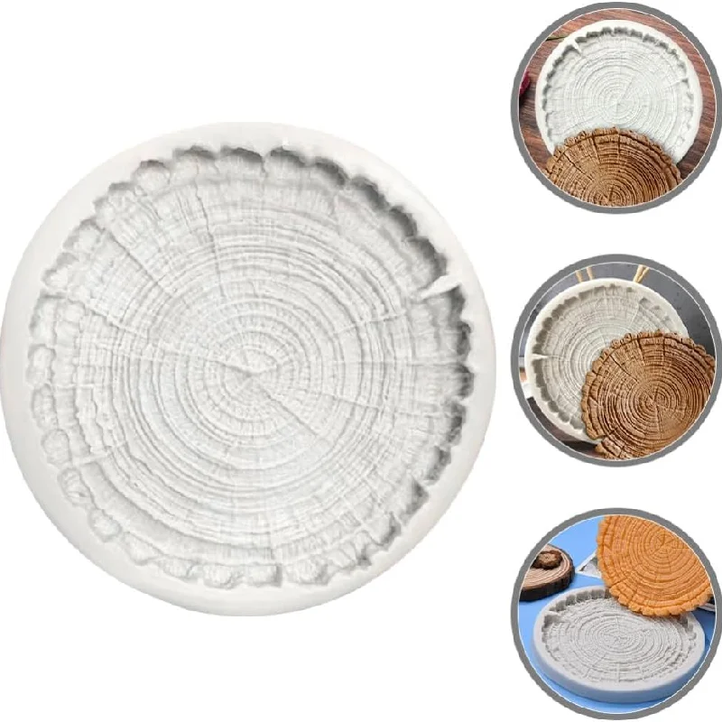 Stump Shape Silicone Fondant Chocolate Cake Baking Mold Cake Tools DIY Home Decor Kitchen Accessories