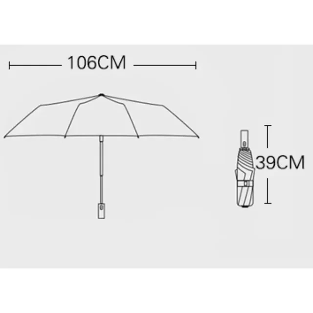 Long Dew Men Outdoor Fan With Sun Sunshade Women Anti And Creative Umbrella For Beach Handle Rain Summer