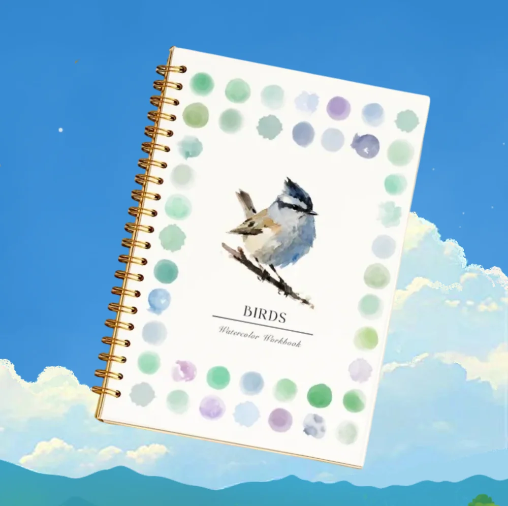 Animal Watercolor Coloring Book 3