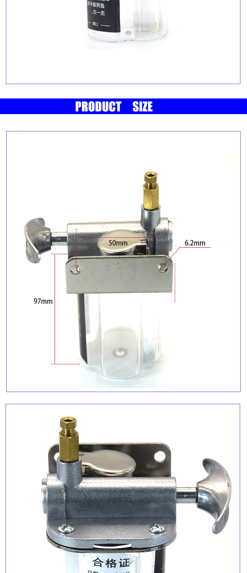 Manuelle Schmierung Kolben Ölpumpe/hand betrieben öler/schmier einheit HD-3 für zentralschmieranlage/cnc-maschine – Detail 3