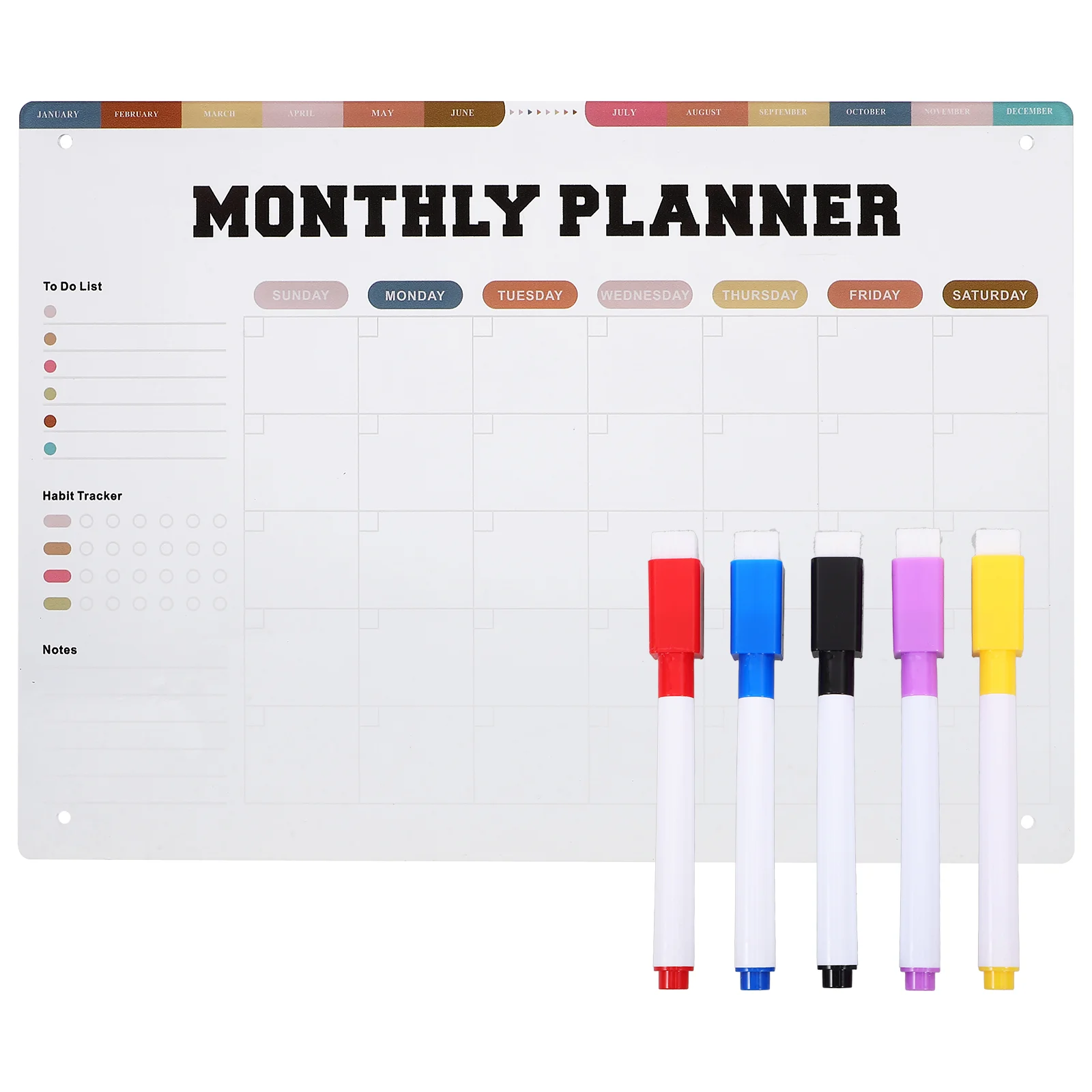 Memo Hanging Board Fridge Whiteboard Acrylic Dry Erase Magnetic Attraction Office Refrigerator