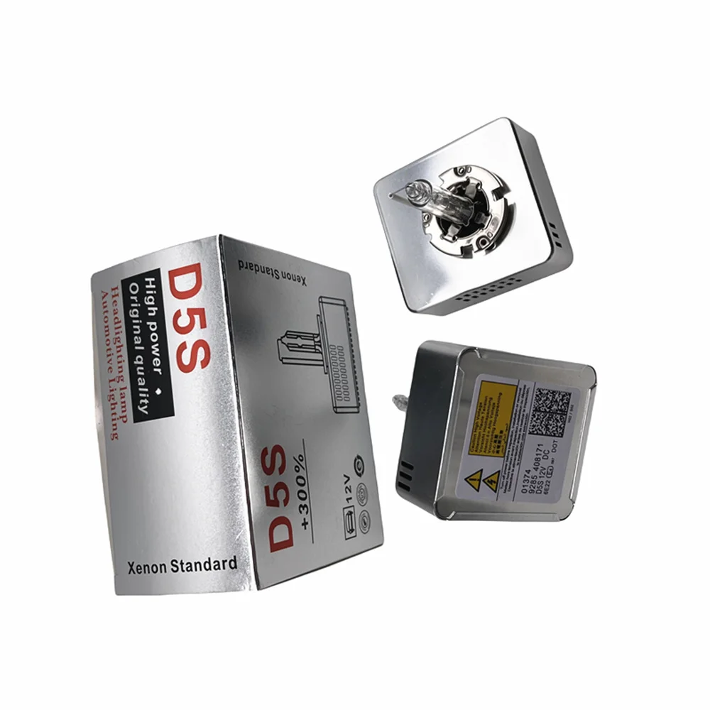 1/2PCS D5S Xenon HID Bulb Headlight 6000K 25W 12V Car Accessry Bulb