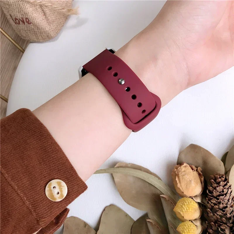 Premium Silicone Sport Watch Strap - Versatile & Durable Band