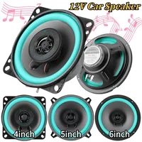 4/5/6.5 Inch Car Speakers Coaxial Subwoofer 100W/160W Universal Automotive Audio Music Full Range Frequency Car Stereo Speaker