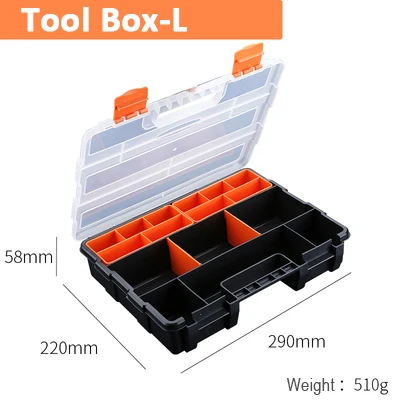 tool chest for sale Tool Box Hardware & Parts Organizers, Versatile and Durable Storage, Customizable Removable Plastic Dividers, Storage and Carry roller cabinet Tool Storage Items