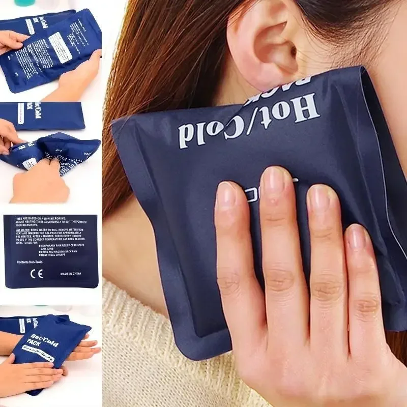 Reusable Ice Pack Portable Outdoor Travel Professional Ice Pack Gel Hot and Cold for Body and Hot Compress