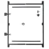 Steel Frame Gate Kit, 36""-60"" Wide Opening Up To 7' High (5 Pack) 2
