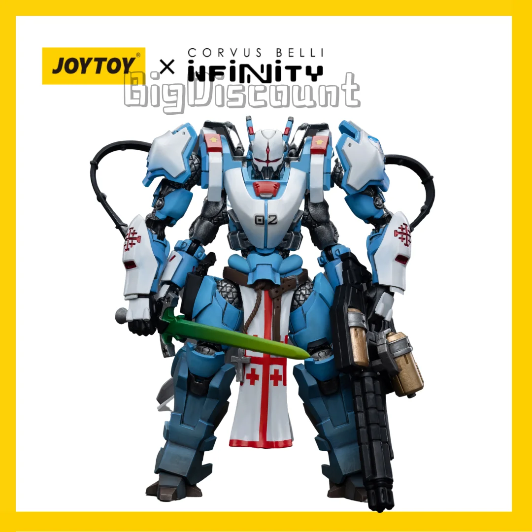 

[В наличии] экшн-фигурка JOYTOY 1/18 Infinity PanOceania Knight of the Holy Sepulchre Game Anime Бесплатная доставка