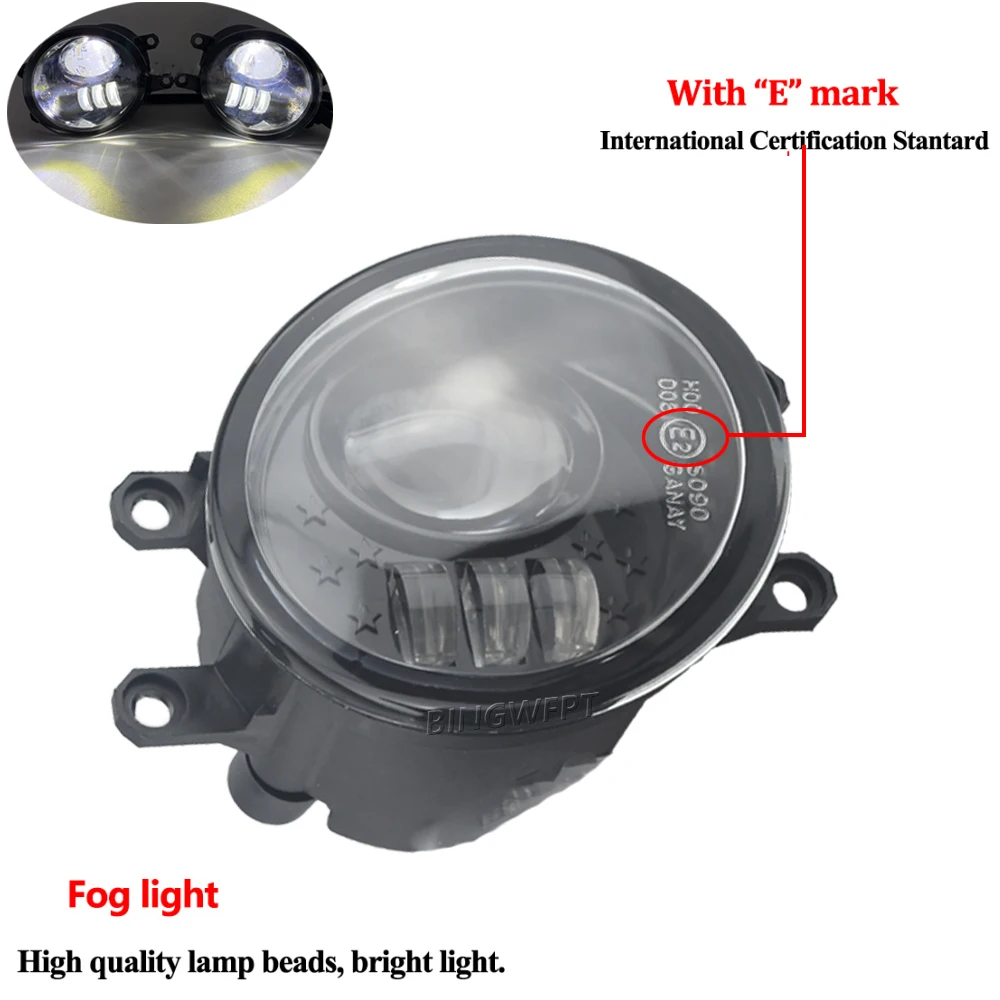 2X High Brightness Fog Lights For Pontiac Vibe 2008-2010 For Toyota Corolla Verso Avensis Prius Auris Fog Light LED For Lexus Fo